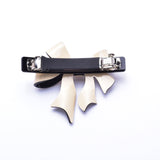 French style Acrylic Ribbon Hair Barrette