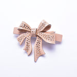 French style Acrylic Ribbon Hair Barrette