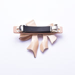 French style Acrylic Ribbon Hair Barrette