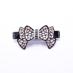 French style Acrylic Ribbon Hair Barrette