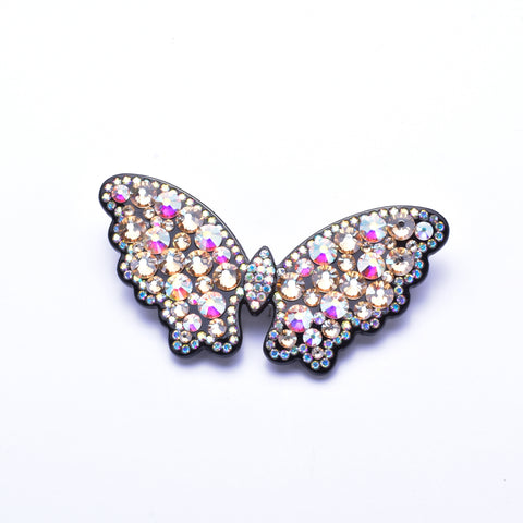 Fancy Acrylic Butterfly Hair Barrette