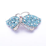 Elegant crystal Butterfly Hair barrette