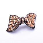 Fancy  Acrylic Bow-tie Hair Barrette