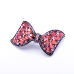 Fancy  Acrylic Bow-tie Hair Barrette