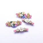 Elegant Flower Hair barrette( 4pcs/ pack )