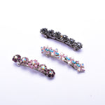 Elegant Swarovski Fancy crystal Hair barrette( 3 pcs/ pack )