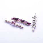 Elegant Swarovski Fancy crystal Hair barrette( 3 pcs/ pack )