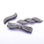 Elegant Swarovski crystal Hair barrette( 3 pcs/ pack )