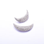 Elegant Swarovski crystal Hair barrette( 2 pcs/ pack )