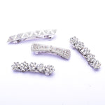 Elegant Swarovski crystal Hair barrette( 4 pcs/ pack )