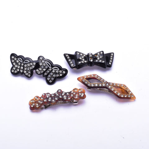 Elegant French style Hair barrette( 4 pcs/ pack )