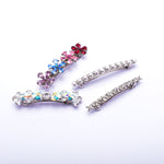 Elegant Swarovski Fancy crystal Hair barrette( 4 pcs/ pack )