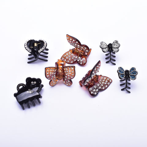 Non slip Hair Claw clip for Woman & Girls (7pcs/pack)