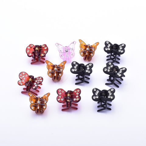 Non slip small Hair Claw clip for Woman & Girls (11pcs/pack)