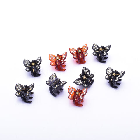 Non slip small Hair Claw clip for Woman & Girls (9pcs/pack)