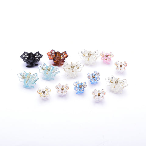 Non slip Small Hair Claw clip for Woman & Girls (14pcs/pack)