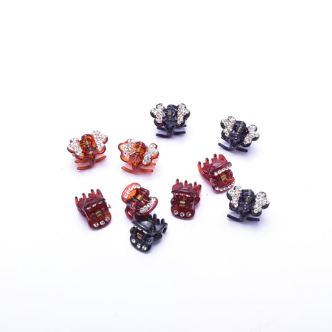 Non slip Small Hair Claw clip for Woman & Girls (10pcs/pack)