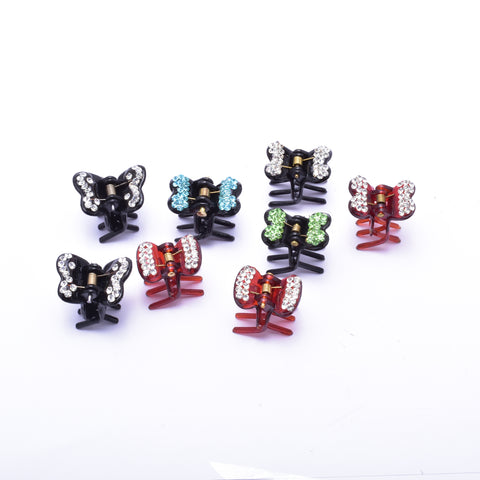 Non slip Small Hair Claw clip for Woman & Girls (8pcs/pack)