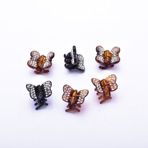 Non slip Small Hair Claw clip for Woman & Girls (6pcs/pack)