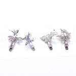 Butterfly & Dragon Fly Crystal Small Alligator Hair Clip (4 PCS / Pack)