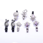 Assort Insect Crystal Small Alligator Hair Clip (8 PCS / Pack)