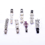 Assort Fancy Crystal Small Alligator Hair Clip (7 PCS / Pack)