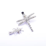 Assort Insect Crystal Small Alligator Hair Clip (2 PCS / Pack)