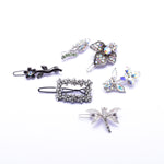 Elegant Swarovski crystal Hair Clip( 6 pcs/ pack )