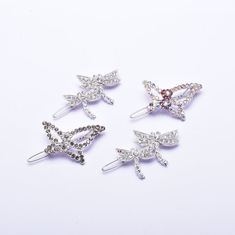 Elegant Swarovski crystal Hair Clip( 4 pcs/ pack )