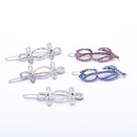 Elegant Swarovski crystal Hair Clip( 5 pcs/ pack )