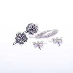 Elegant Swarovski crystal Hair Clip( 5 pcs/ pack )