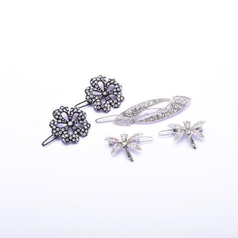 Elegant Swarovski crystal Hair Clip( 5 pcs/ pack )