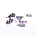 Elegant Swarovski crystal Hair Clip( 6 pcs/ pack )