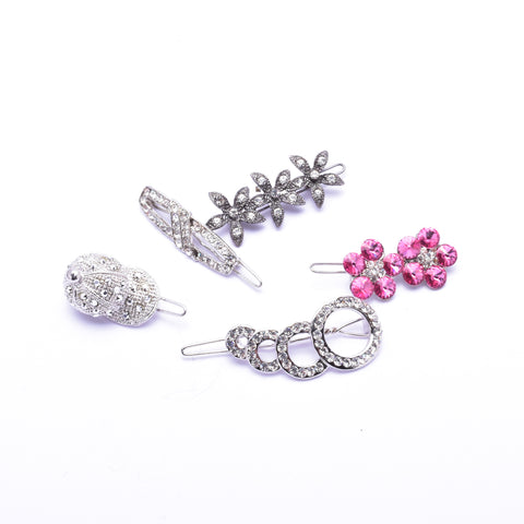 Elegant Swarovski crystal Hair Clip( 5 pcs/ pack )