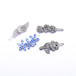 Elegant Swarovski crystal Hair Clip( 4 pcs/ pack )