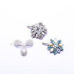 Elegant Swarovski crystal Hair Clip( 3 pcs/ pack )