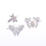 Elegant Swarovski crystal Insect  Hair Clip( 3 pcs/ pack )