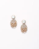 Elegant crystal earring_3 colors