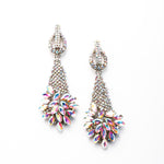 Vintage Fancy crystal dangle Earring_ 8 colors