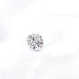 Charming Round Crystal Stud Earring_5 colors