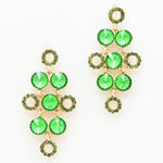 Flattering Crystal Dangle Earring_2 colors