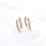 Classic Triple line Small Hoop Earring_3 colors