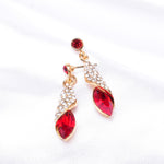 Elegant Marquise shape drop Crystal Earring_8 colors