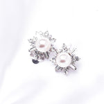 Pearl Crystal Statement Earring_2 colors