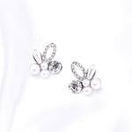 Charming Pearl & Crystal Earring