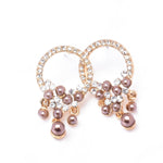 Charming Pearl Crystal Earring_3 colors