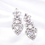 Victorian Crystal drop Earring_3 colors