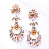 Victorian marquise fancy crystal earring_15 colors