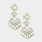 Victorian marquise fancy crystal earring_15 colors