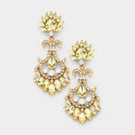 Victorian marquise fancy crystal earring_15 colors